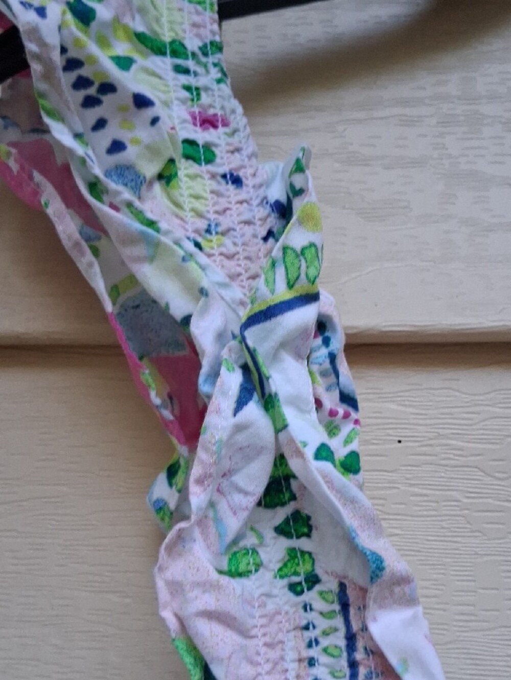 crown & ivy Pink and Green Floral Tiered Maxi Sundress - Picture 8 of 16